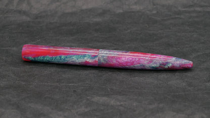 Preston fountain pen  - slim - Starry Night Arkansas Pinkresin - Jowo #6 nib