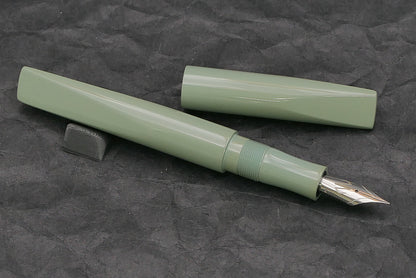 Prospector - Small - SEM Sage Green ebonite - #6 nib